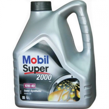Моторное масло MOBIL SUPER 2000 10W40 4L MB