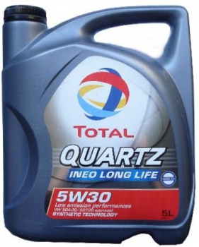 Моторное масло Total Quartz Ineo L Life 5W30 5L