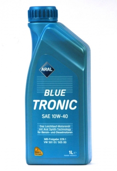 Моторное масло Aral BlueTronic 10W40 1L
