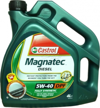 Моторное масло Castrol Magnatec Diesel DPF 5W40 5L