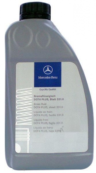 Моторное масло Mercedes Жидкость тормозная DOT 4 MB 331.0 1L