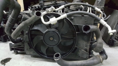 Комплект радиаторов Opel Astra J A14NET Turbo 13267656 13267646 б/у на Опель Astra J
